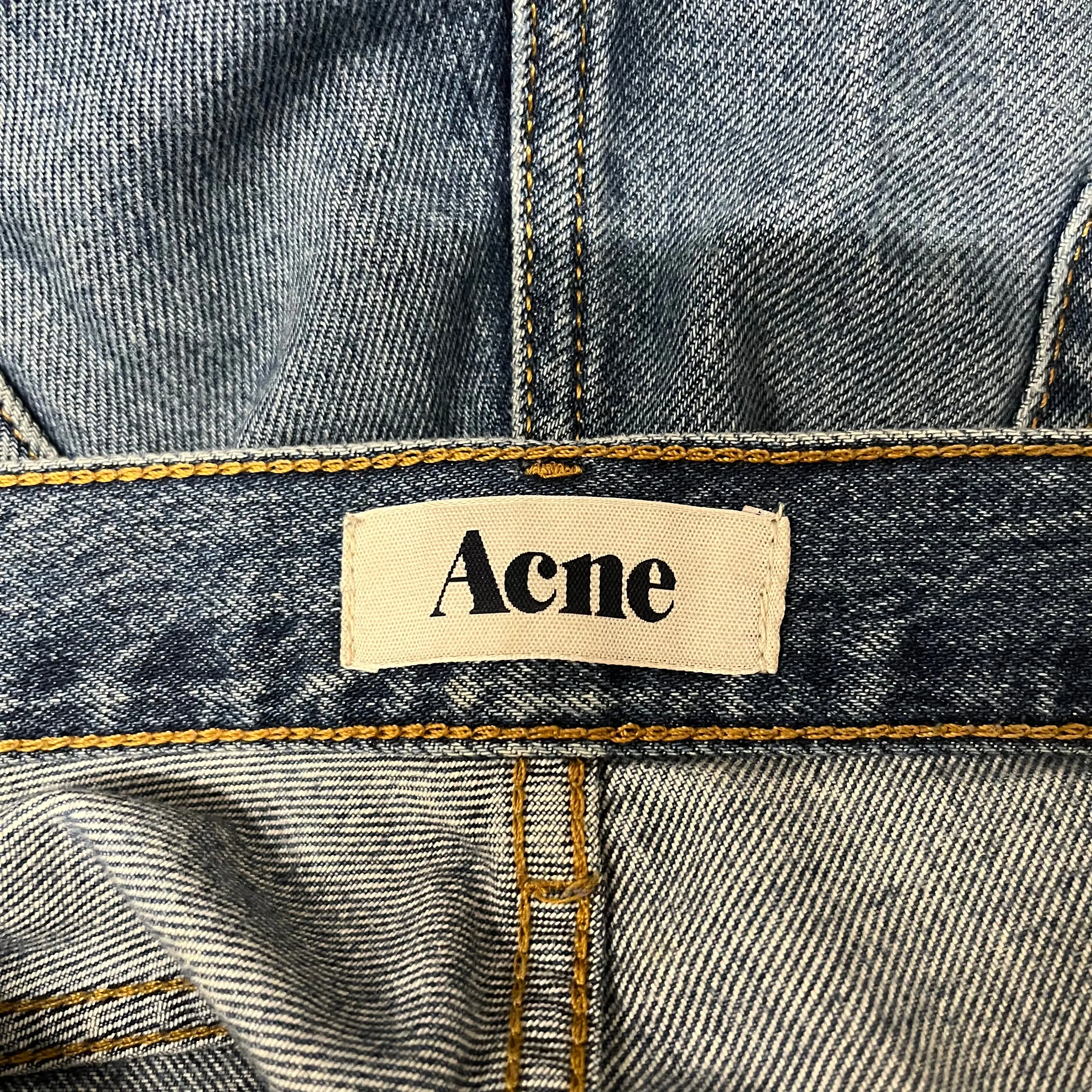 Acne Studios/Skinny Pants/M/Cotton/IDG/