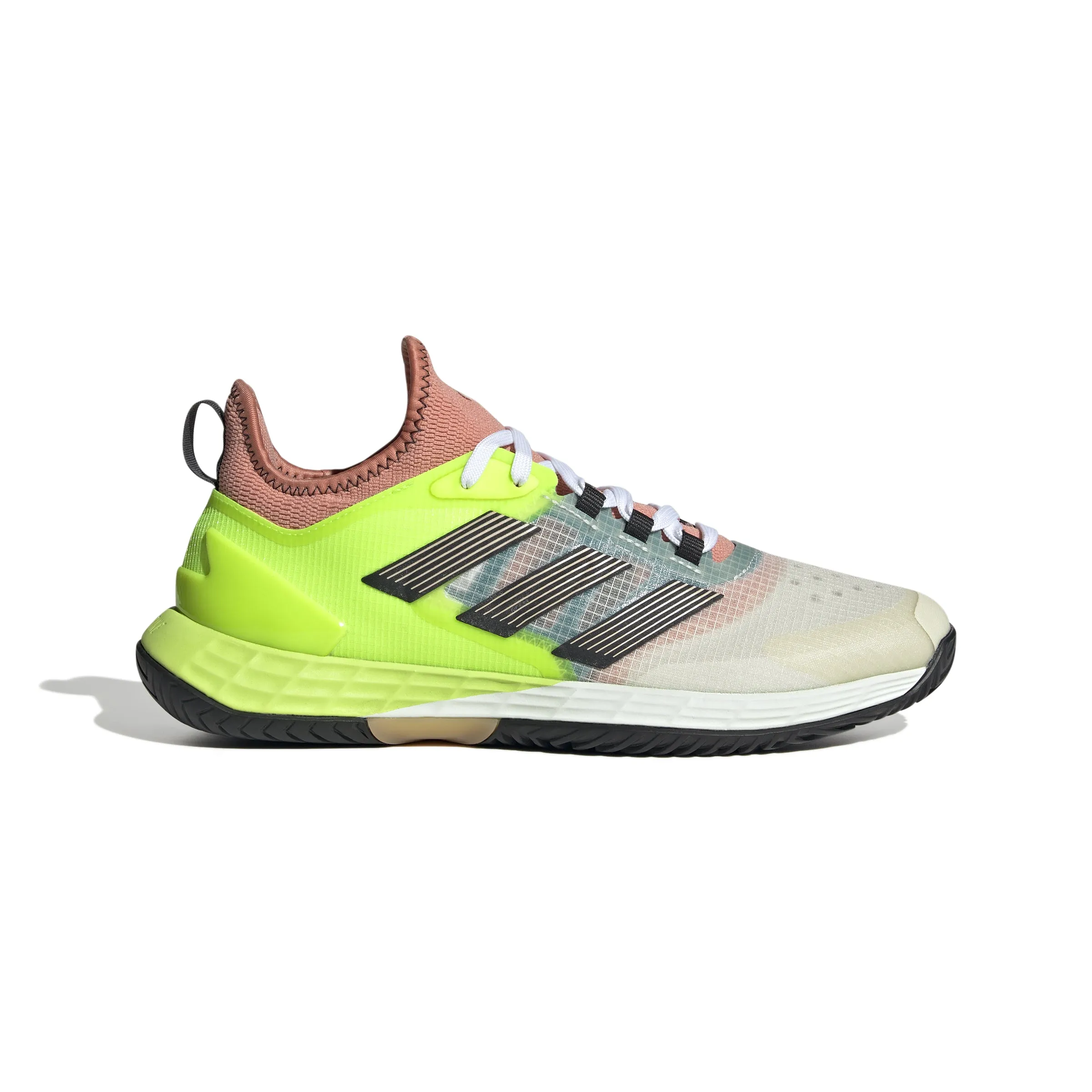 adidas Adizero Ubersonic 4.1 men tennis shoes - Off White/Carbon/Lemon IG5714