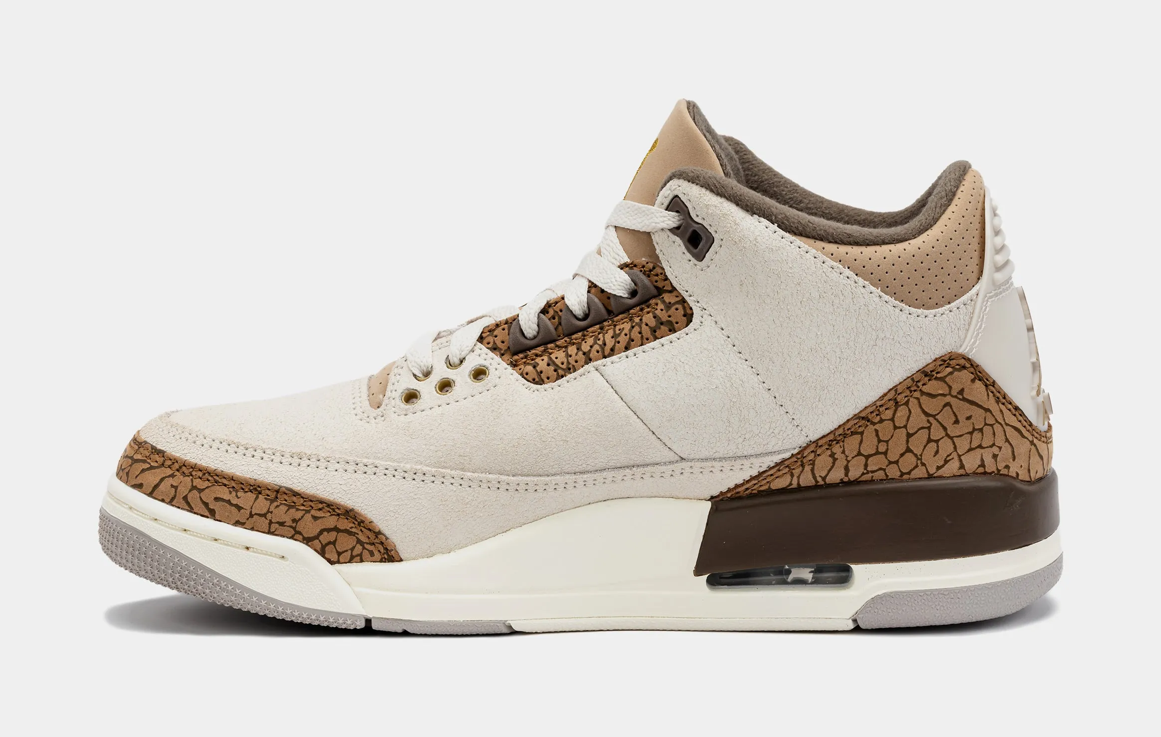 Air Jordan 3 Retro Palomino Mens Lifestyle Shoes (Light Orewood Brown/Palomino)