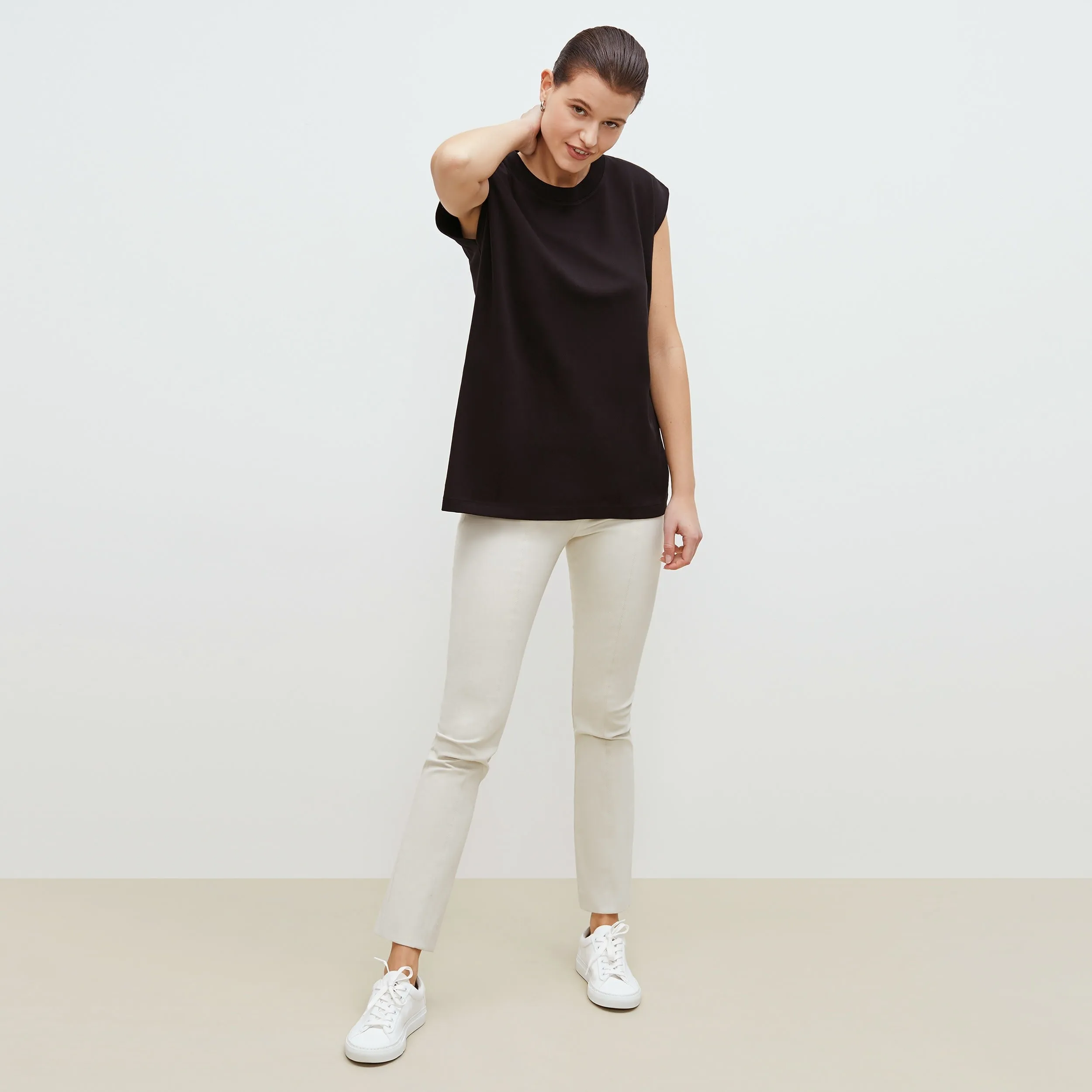 Alina T-Shirt - Organic Pima Cotton :: Black