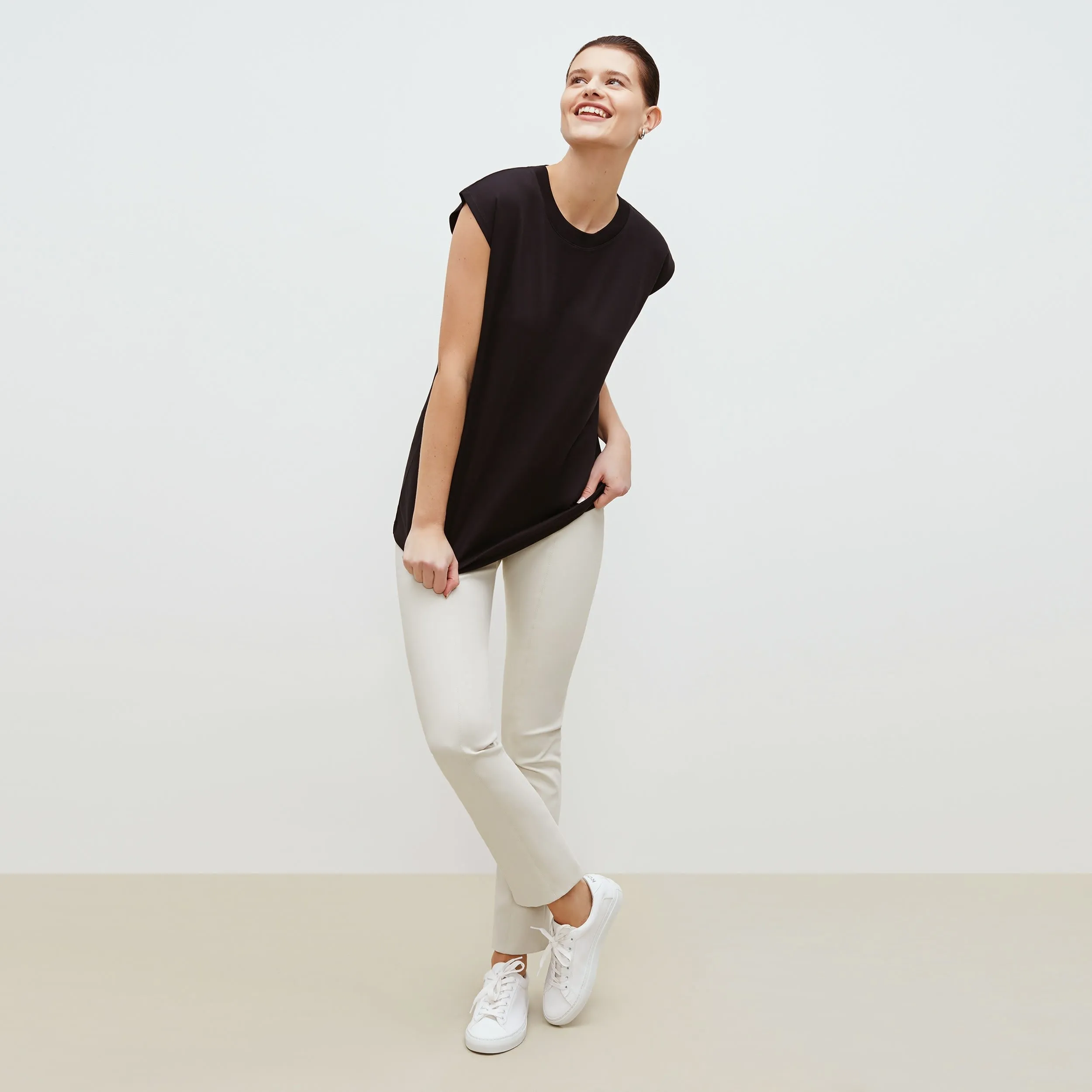 Alina T-Shirt - Organic Pima Cotton :: Black