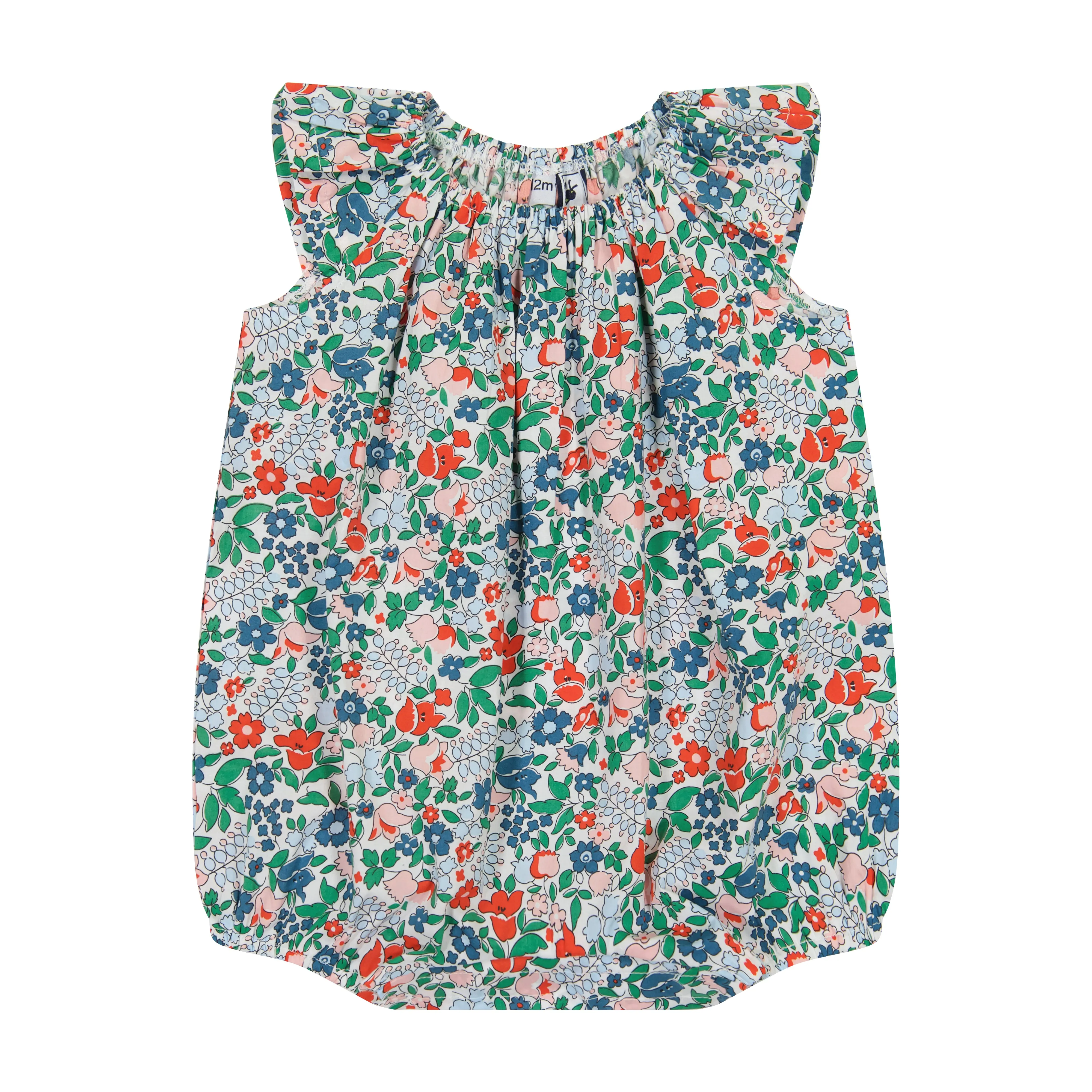 Amelia Romper Green Floral