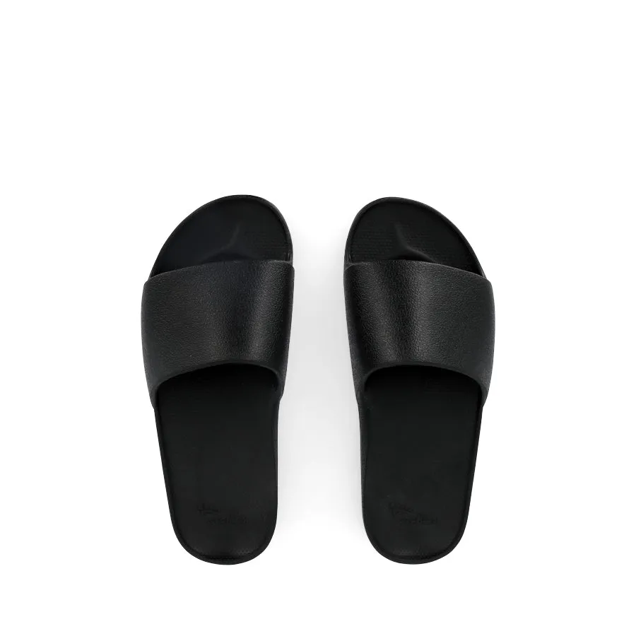 ARCH SUPPORT SLIDES - BLACK