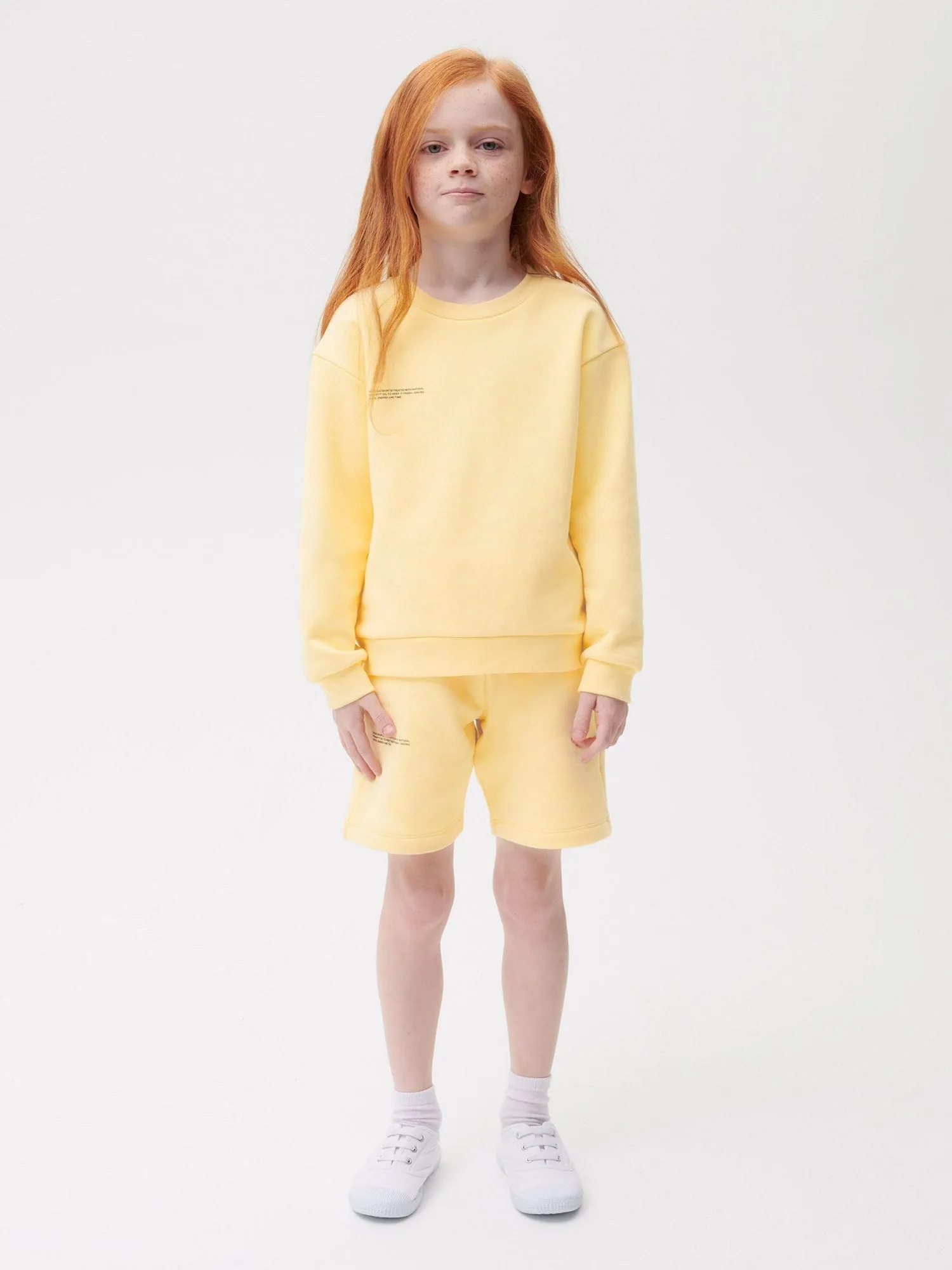 Archive Kids' 365 Midweight Sweatshirt—buttercup yellow