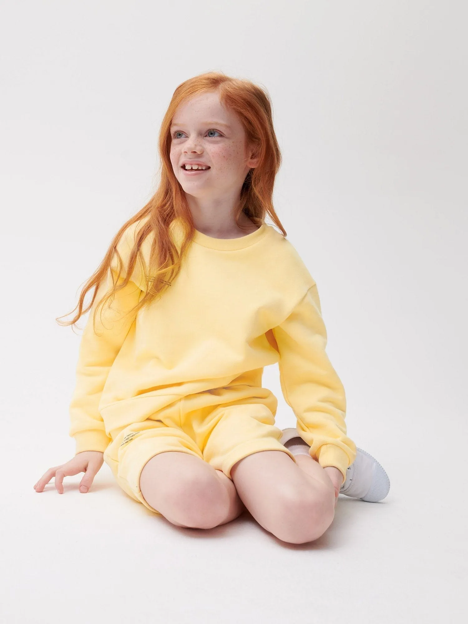 Archive Kids' 365 Midweight Sweatshirt—buttercup yellow