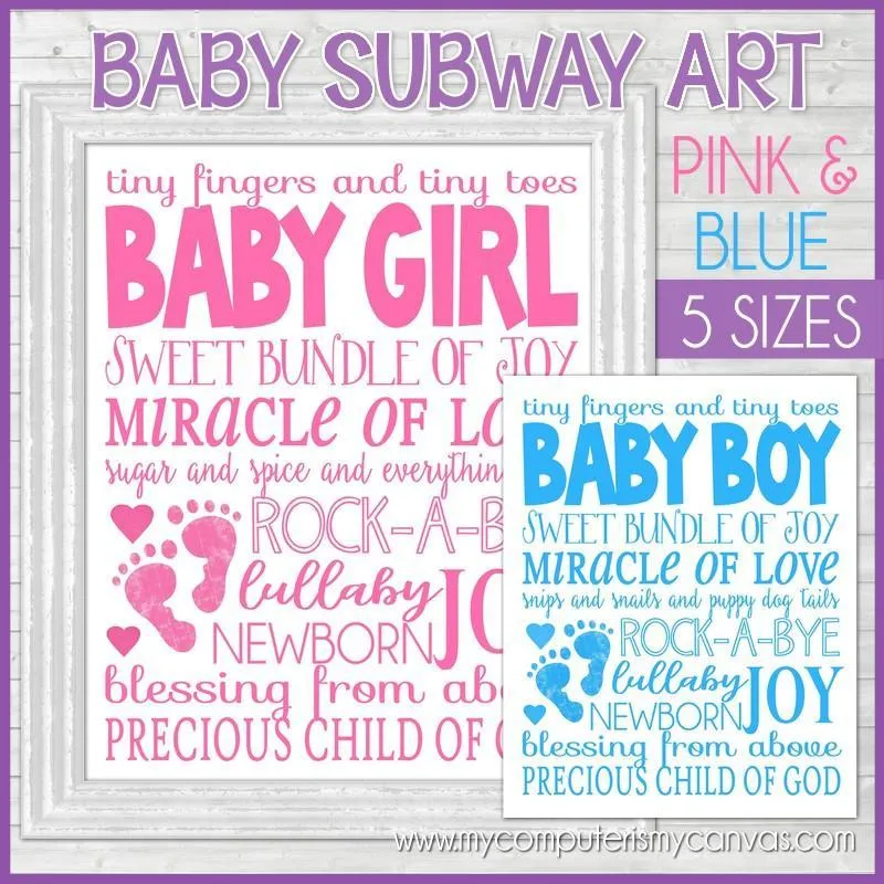 Baby {Discounted Bundle} PRINTABLE