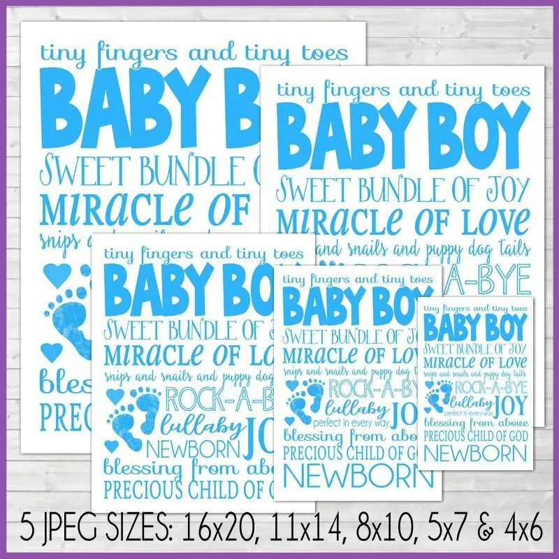 Baby {Discounted Bundle} PRINTABLE