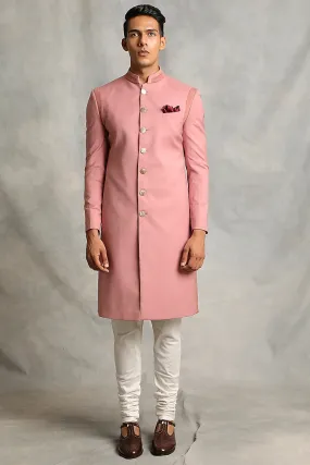 Baby Pink Sherwani Set