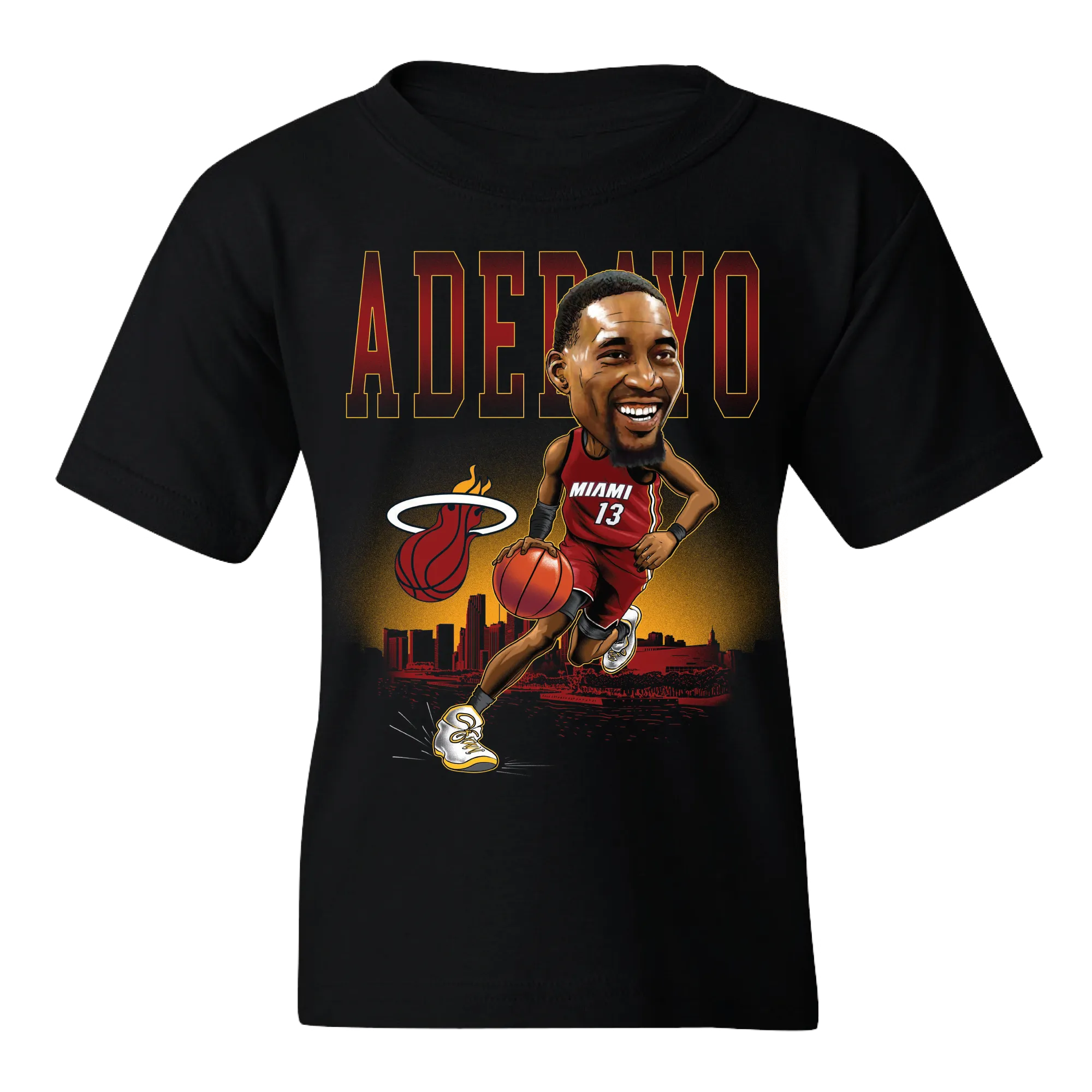 Bam Adebayo Miami HEAT City View Youth Tee