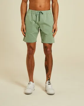 Barton Drawcord Short Surf Green