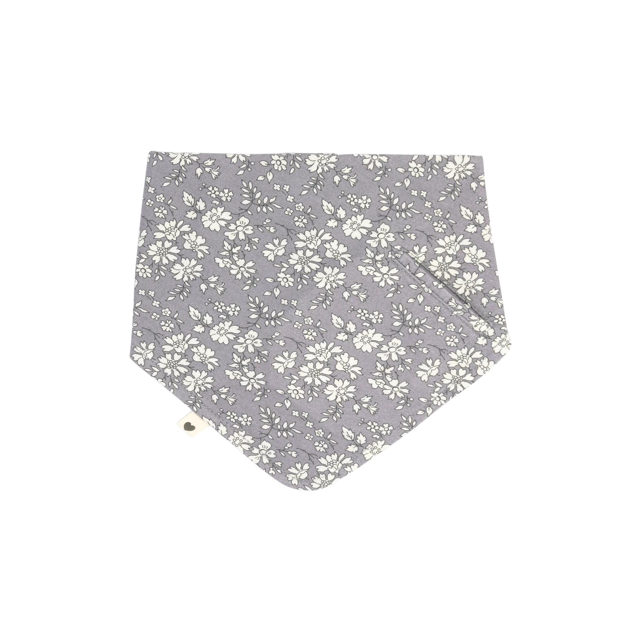 BIBS x Liberty Bandana Bib - Capel/Fossil Grey