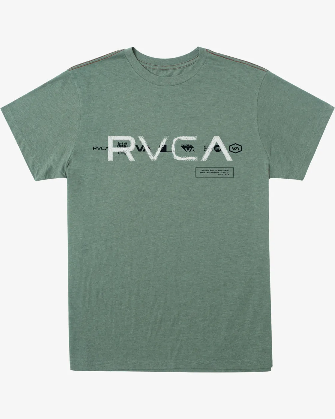 Big All Brand Short Sleeve T-Shirt - Jade