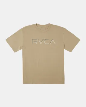 Big RVCA Embossed T-Shirt - Khaki