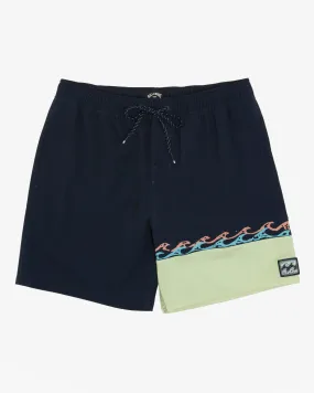 Billabong Burleigh Layback Boardshorts 17" - Navy