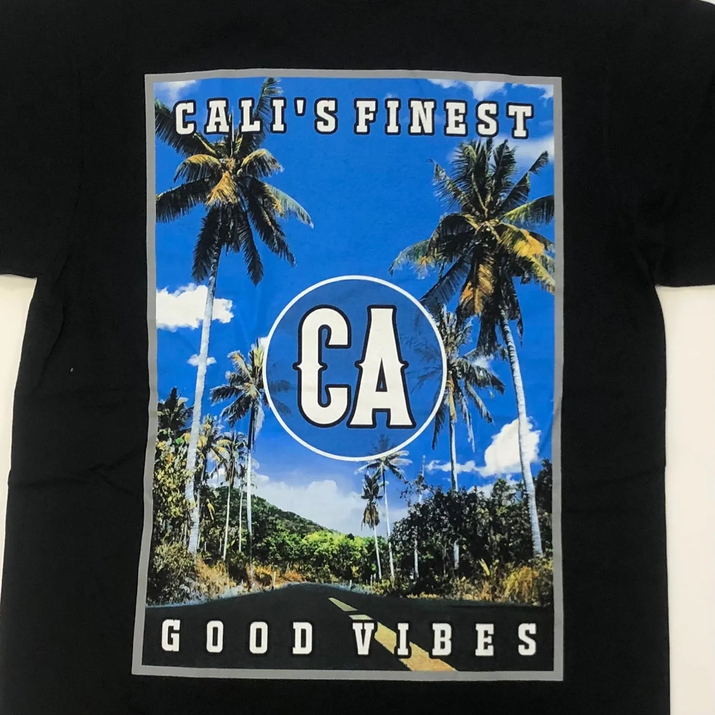 BILLIONAIRE Cali's Finest Good Vibes Graphic T-Shirt