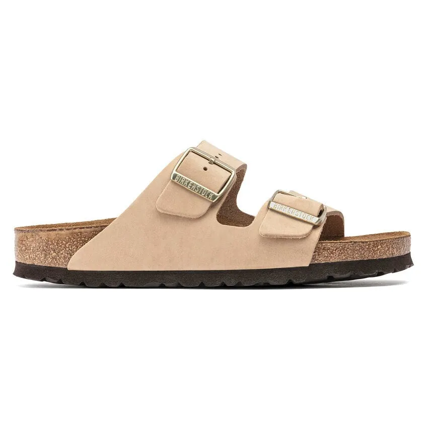 Birkenstock Arizona Soft Footbed Nubuck Leather - Women's