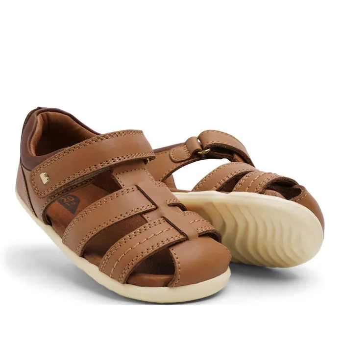 Bobux Step Up Todders Sandal Roam 729213 Caramel & Toffee