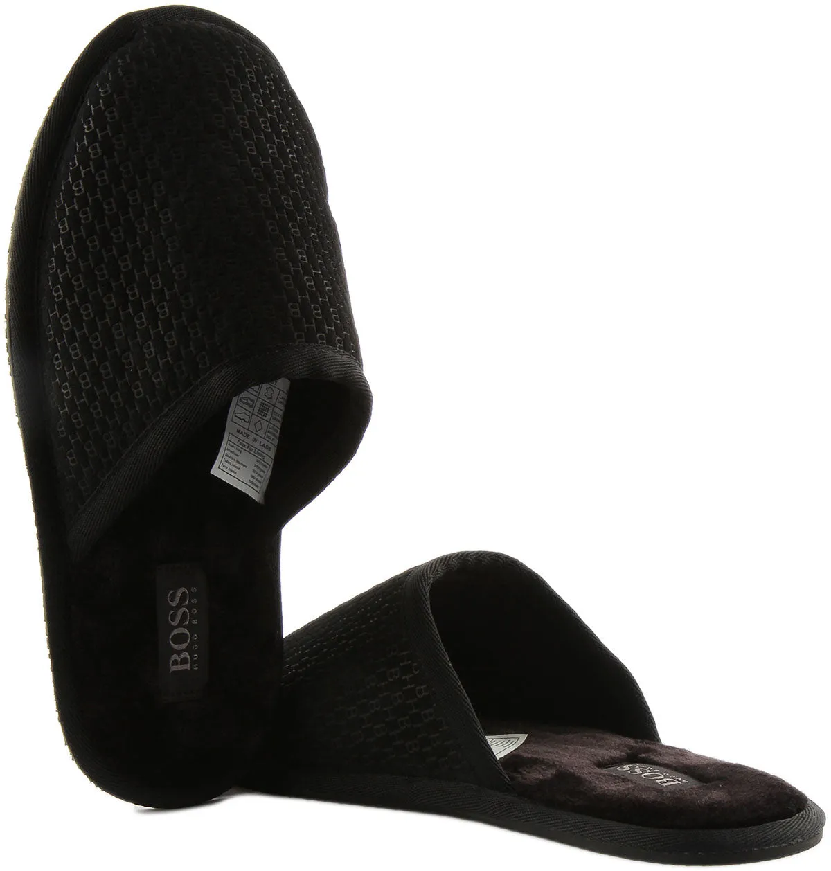 Boss Home Slipper In Black For Men