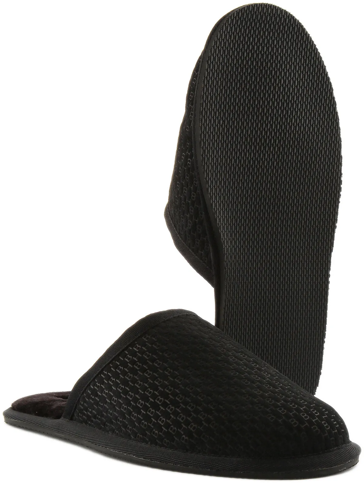 Boss Home Slipper In Black For Men