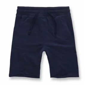 Boys Jordan Craig Palma French Terry Shorts (Navy) 8450SB