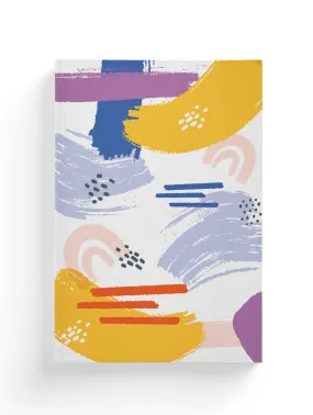 Brush Strokes II Abstract Composition Notebook