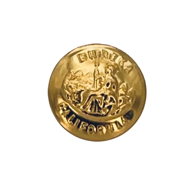 California "EUREKA" ASU Buttons - Bright Gold