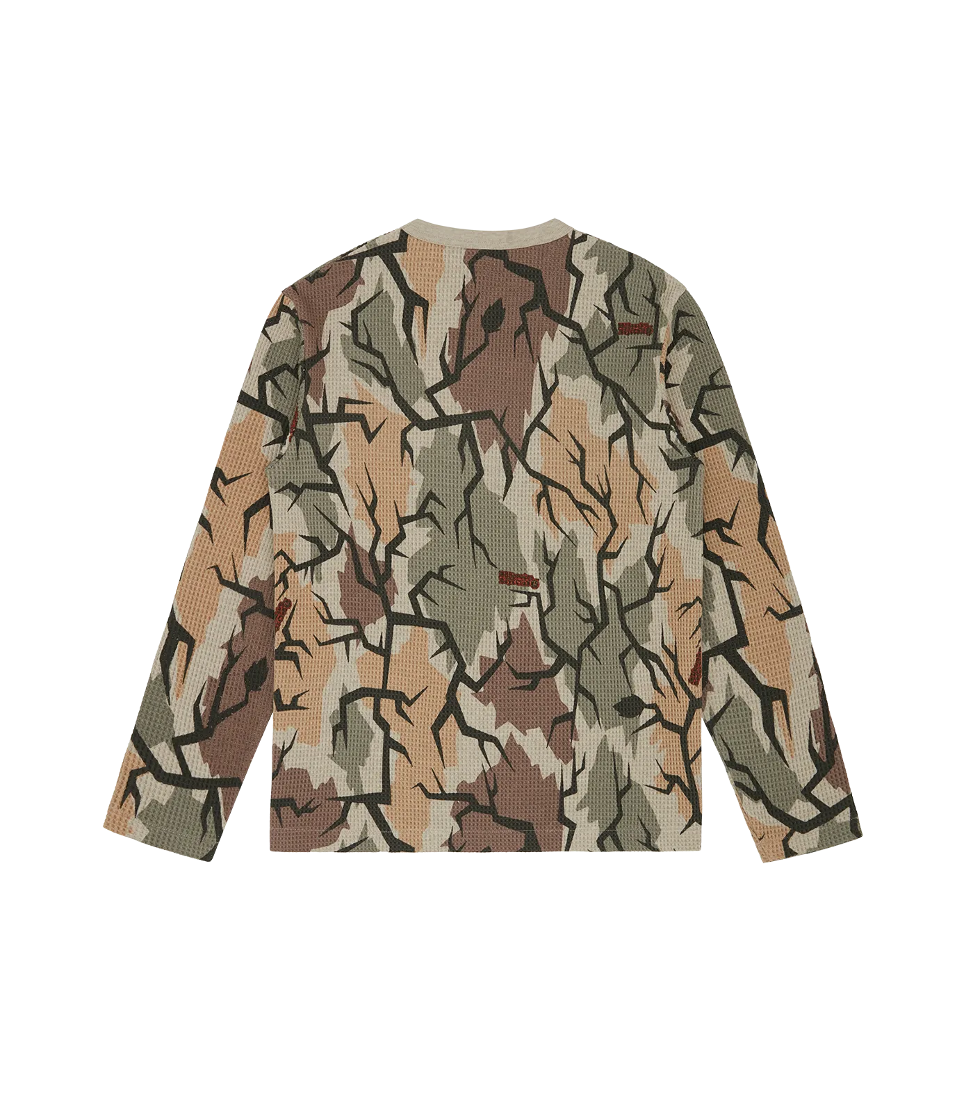 CAMO WAFFLE L/S T-SHIRT - MULTI CAMO