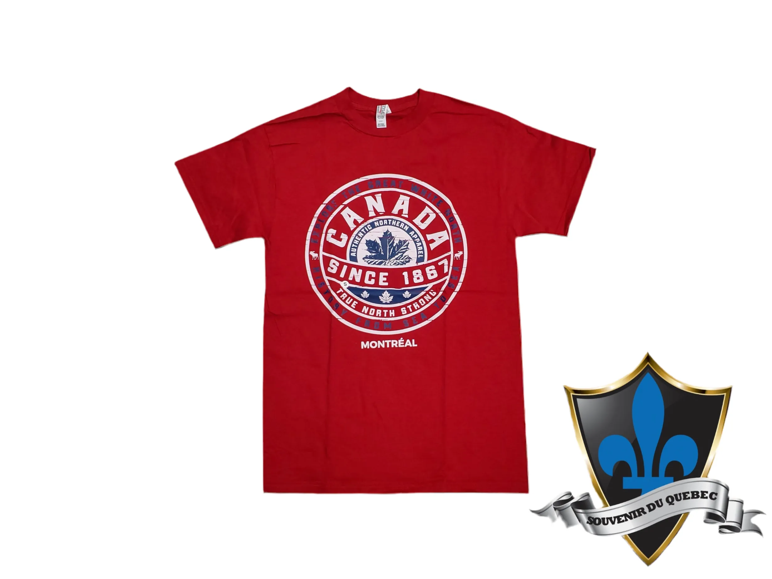 Canada true north Souvenir T shirt .