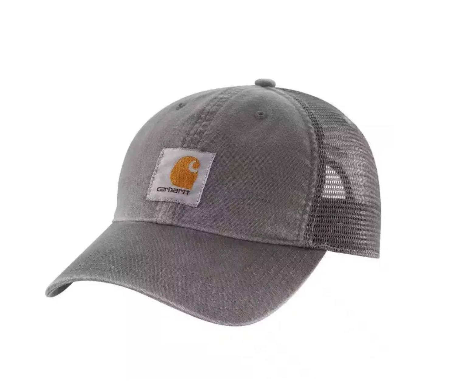 Carhartt Canvas Snap-Back Mesh-Back "C" Patch Cap