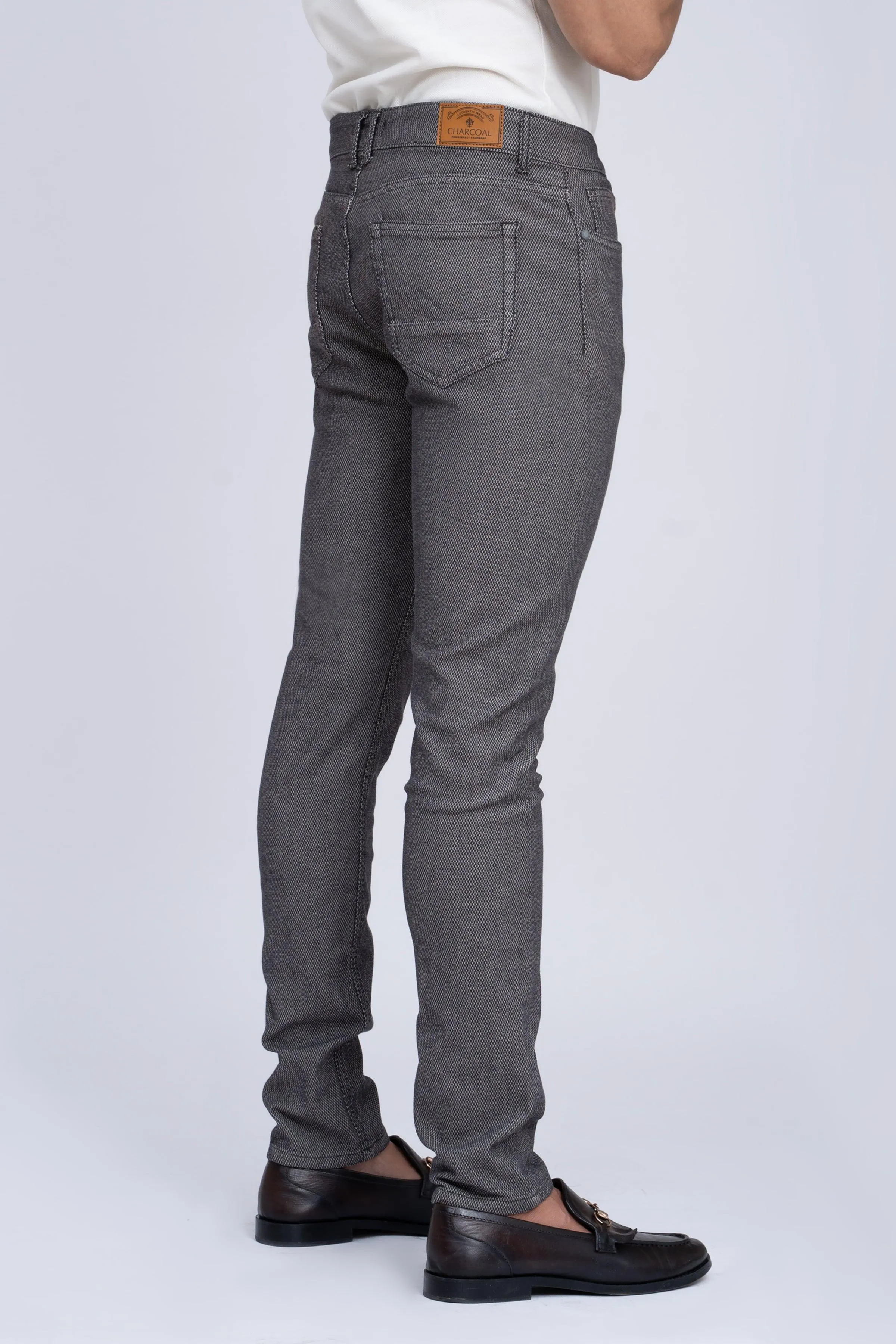 CASUAL PANT 5 POCKET DARK GREY