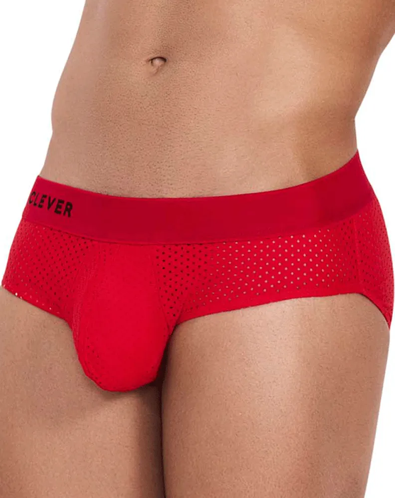 Clever 1208 Euphoria Briefs Red