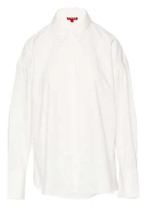 Colton White Oversized Button Down