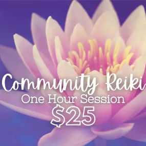 Community Reiki - Client Booking - Monday, June 24