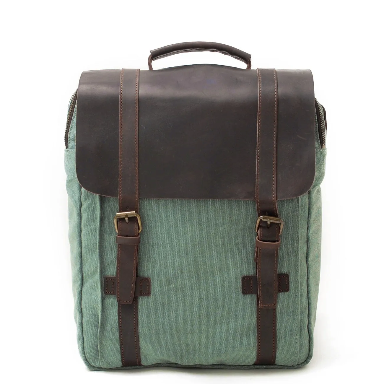 Connor Canvas & Leather Backpack