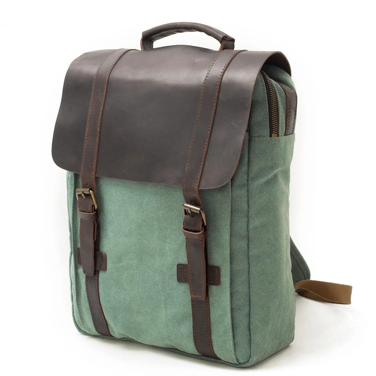 Connor Canvas & Leather Backpack