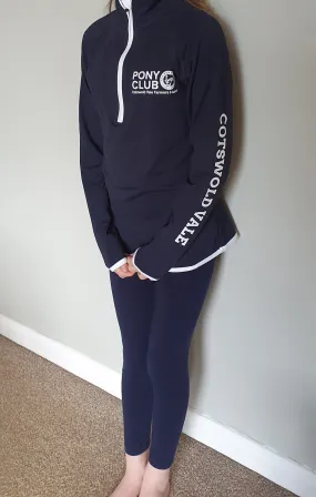 Cotswold Vale Pony Club 1/4 Zip Top