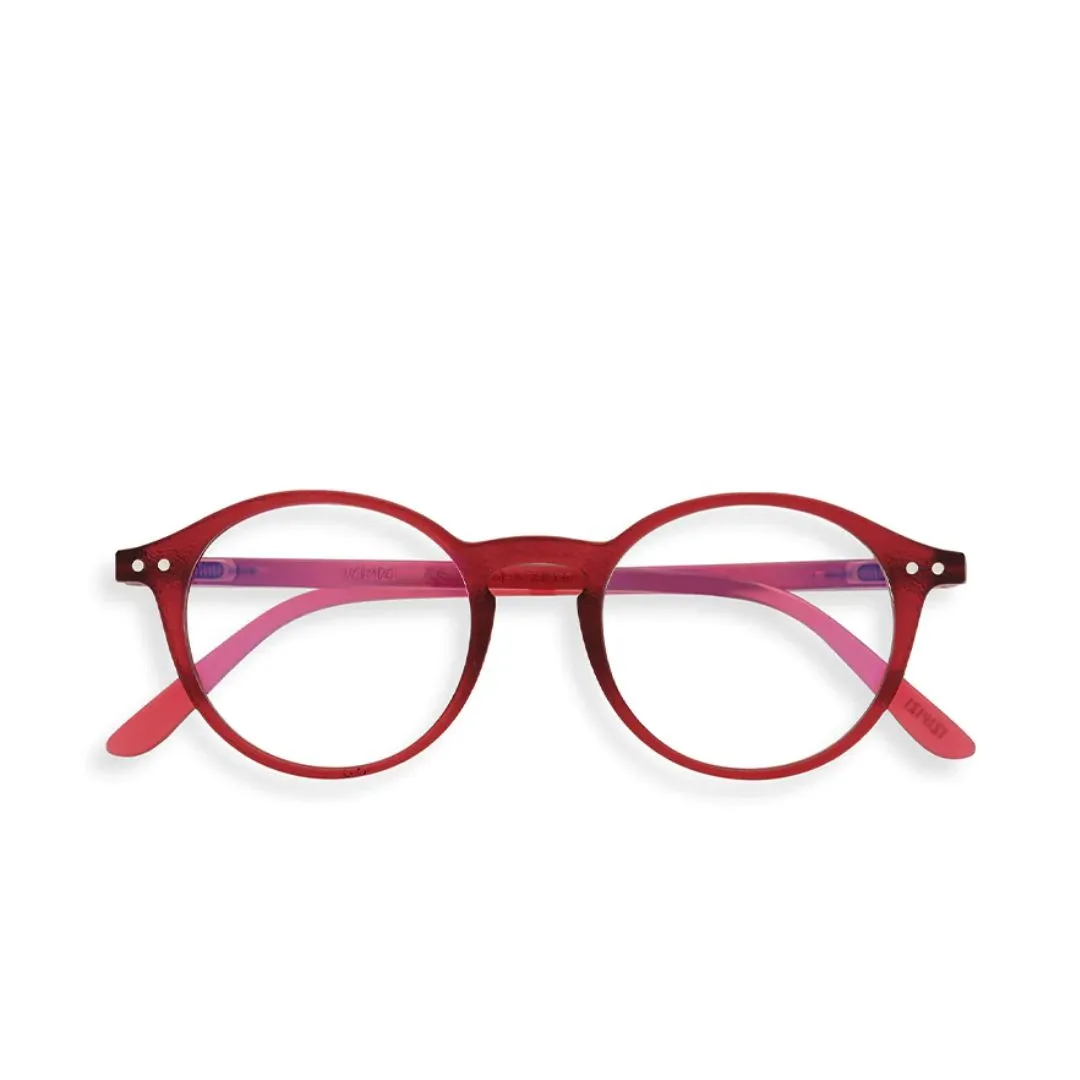 #D Reading Glasses (Rosy Red)