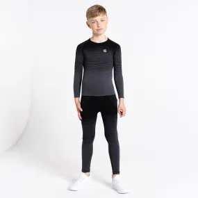 Dare2b Kids In The Zone Baselayer Set -BLACK/GREY