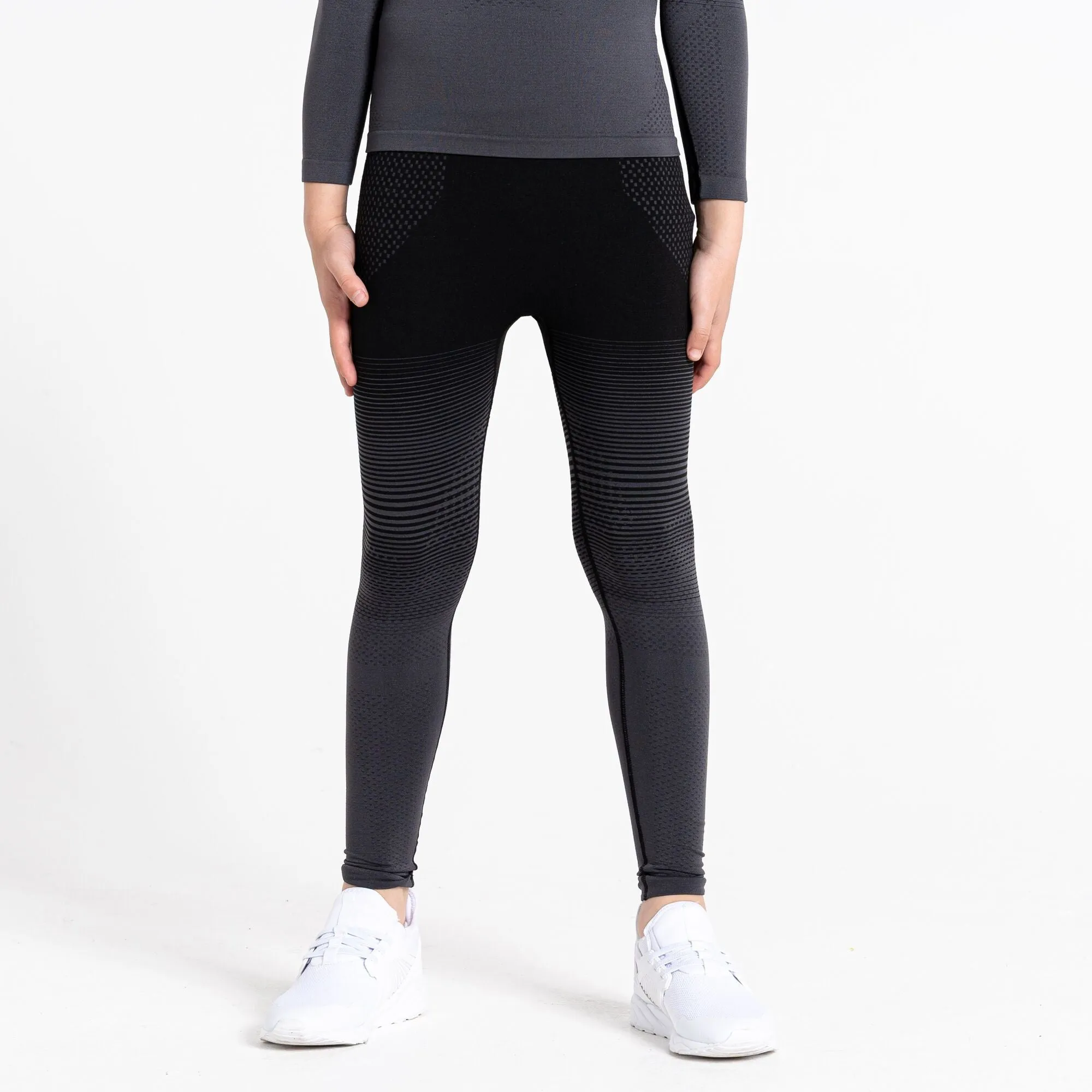 Dare2b Kids In The Zone Baselayer Set -BLACK/GREY