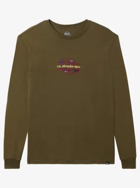 Diamond Long Sleeve T-Shirt - Grape Leaf