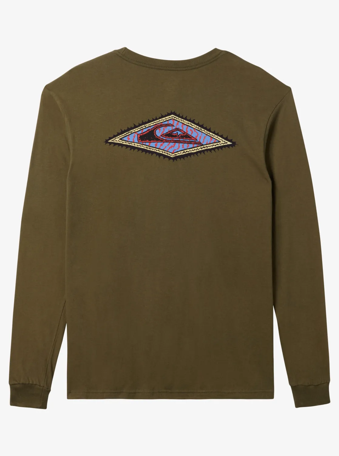 Diamond Long Sleeve T-Shirt - Grape Leaf