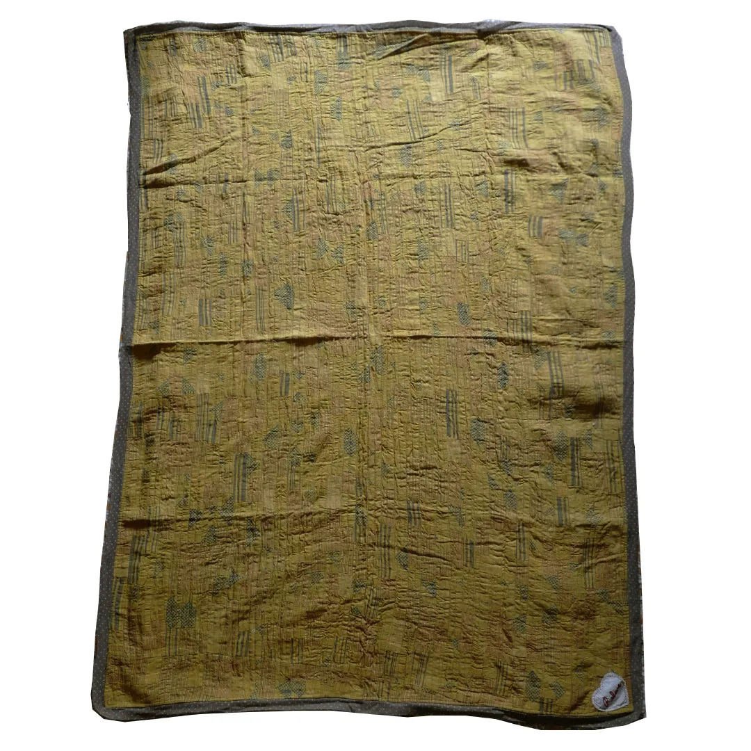 Dijon Moss  Relove Throw/ Quilt (MADE TO ORDER)