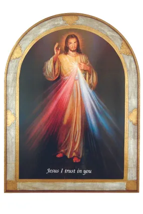 Divine Mercy Florentine Plaque