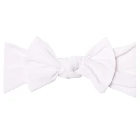 Dove Knit Headband Bow