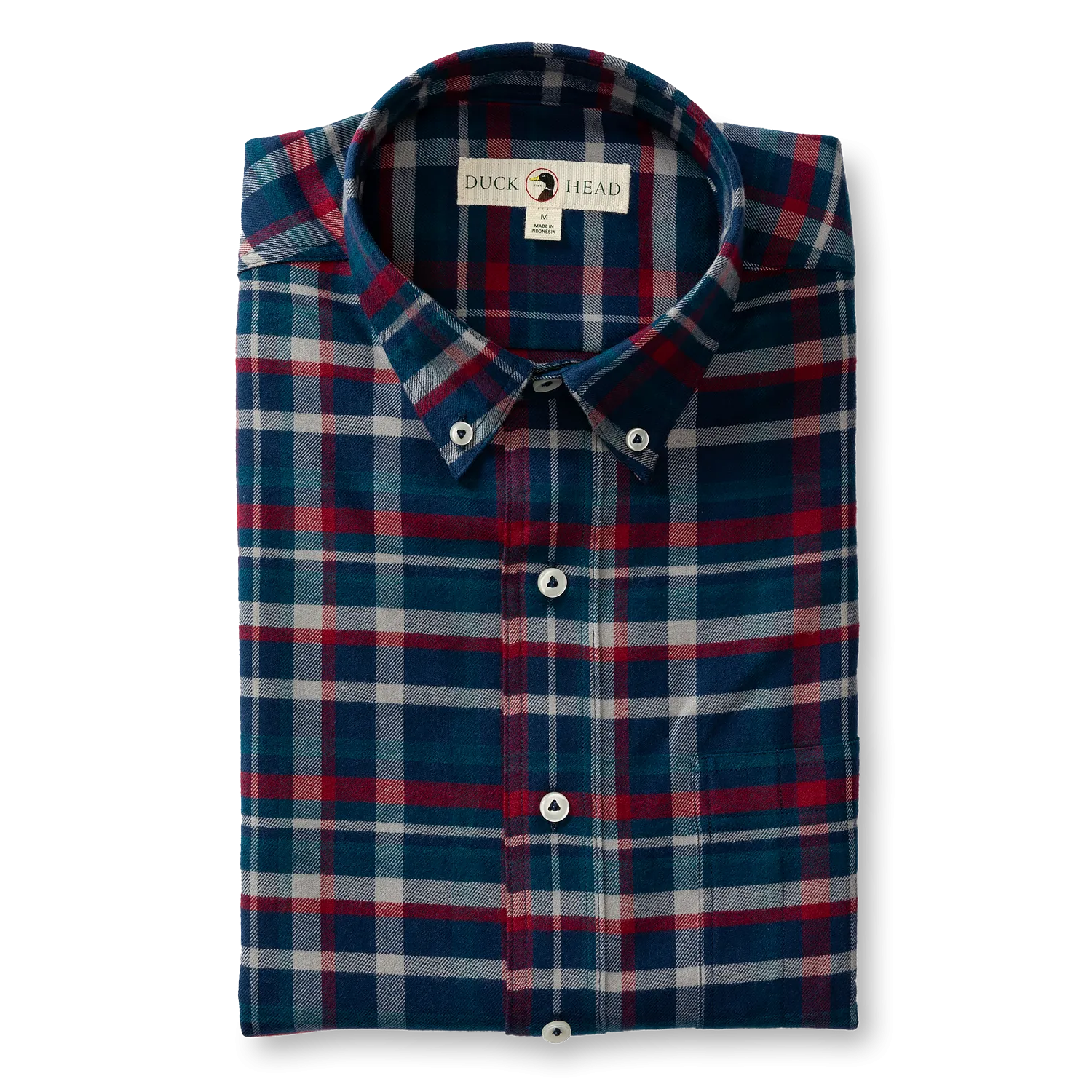 Draper Plaid Cotton Flannel Sport Shirt