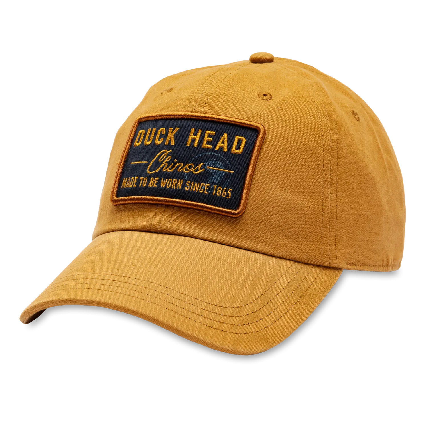 Duck Head Chinos Patch Canvas Hat