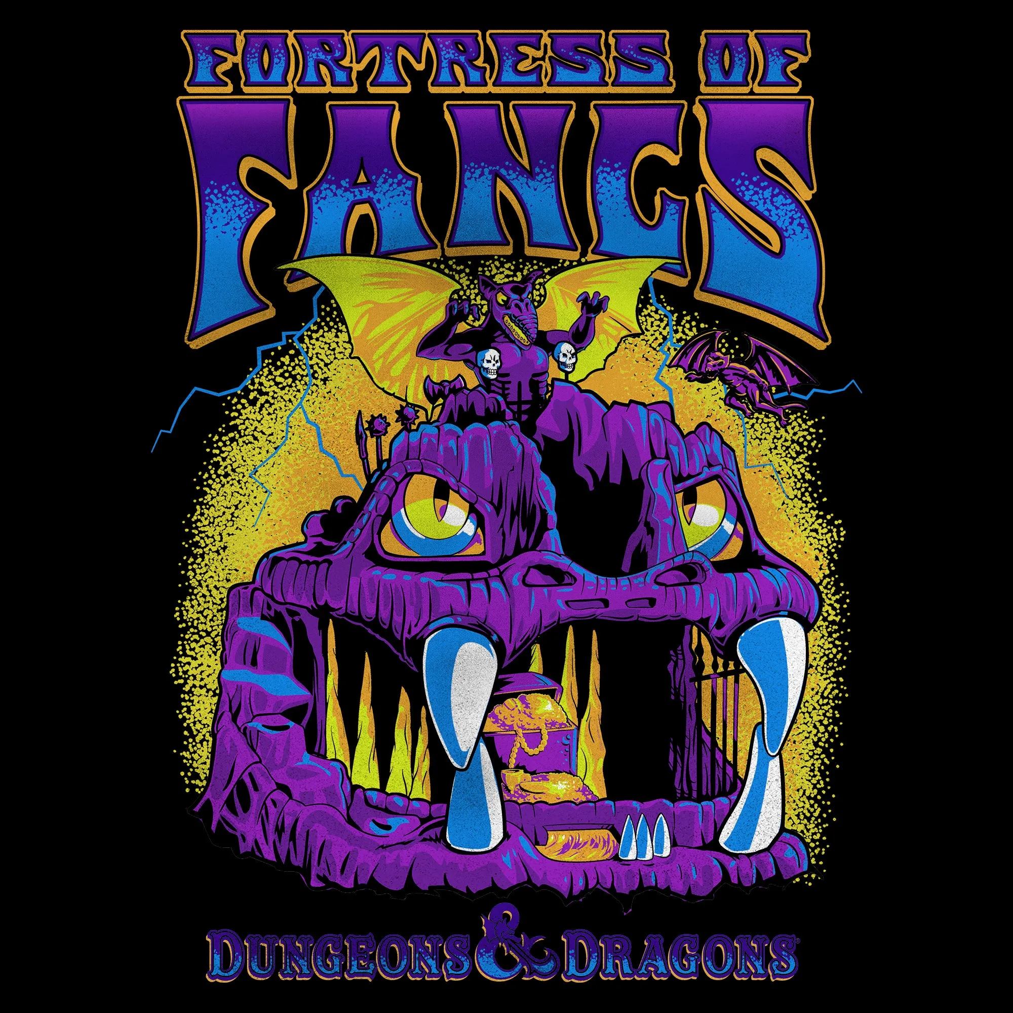 Dungeons & Dragons - Fortress of Fangs Tee