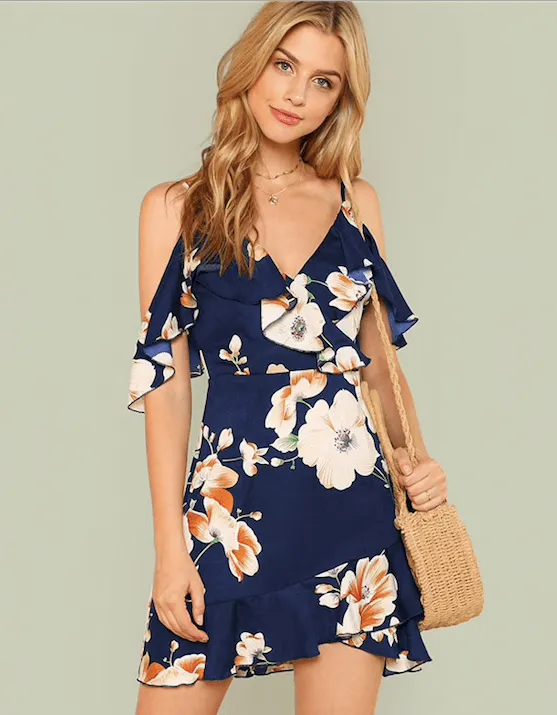 FLORAL FABULOUS DRESS