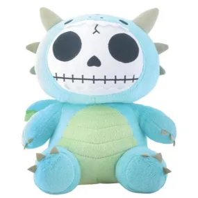 Furrybones Teal Dragon Scorchie with Wings Plush Doll