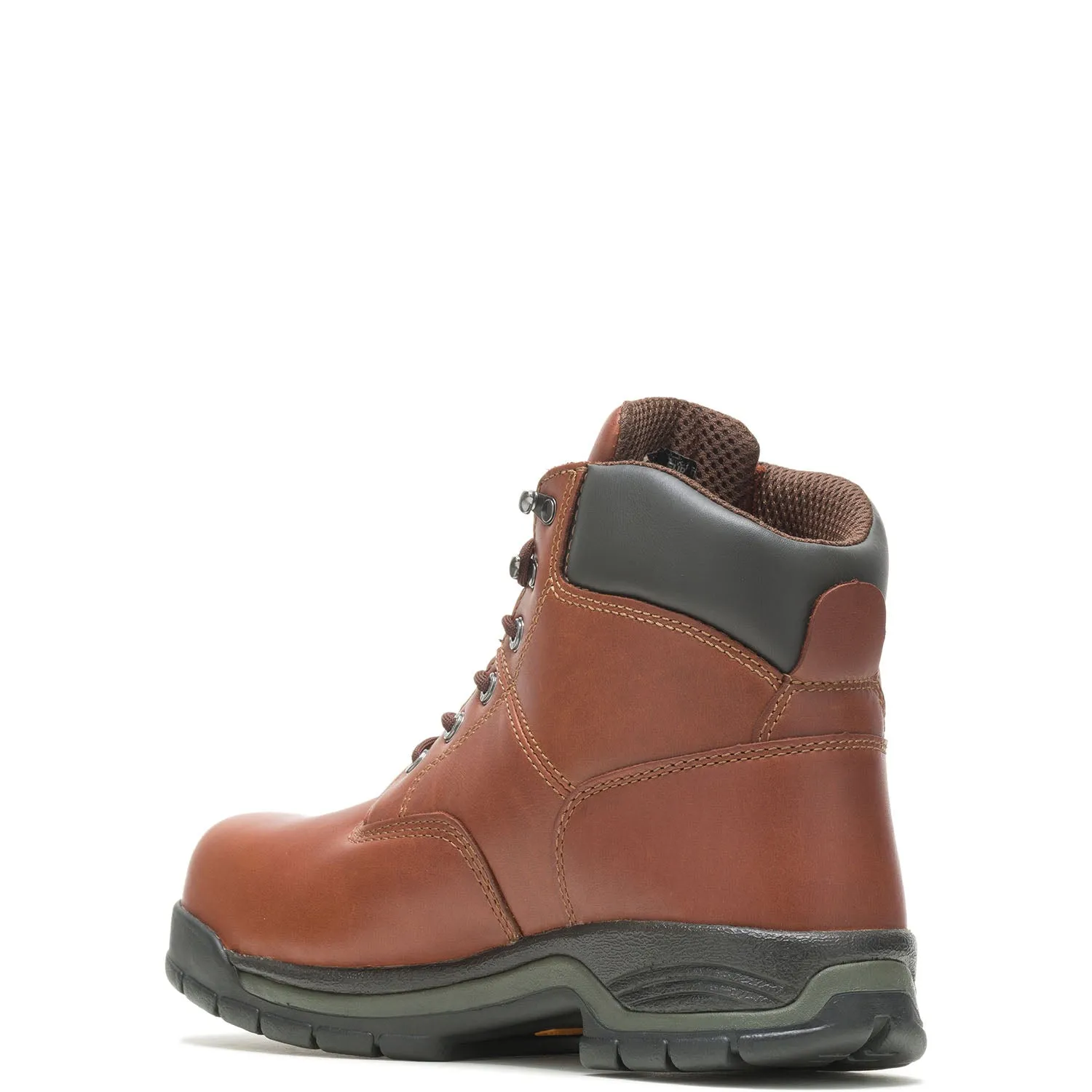 Harrison Men's Steel-Toe Work Boots Brown